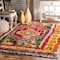 Nuloom Shania Medallion Shaggy Area Rug 6ft 7in x 9ft OZXL12A-6709 - alternate 1